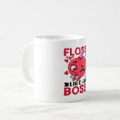 Funny Dental Quote Coffee Cup Koffiemok (Voorkant links)