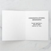 Funny Dental School Afstuderen Card Kaart (Binnen)