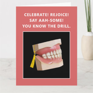 Funny Dental School Afstuderen Card Kaart