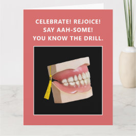 Funny Dental School Afstuderen Card Kaart
