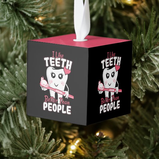Funny Dentist - als Teeth Beter dan mensen Decoratie (Boom)