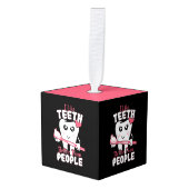 Funny Dentist - als Teeth Beter dan mensen Decoratie (Voorkant hoekig)