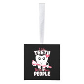 Funny Dentist - als Teeth Beter dan mensen Decoratie (Rechts)