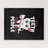 Funny Dentist - als Teeth Beter dan mensen Legpuzzel (Horizontaal)