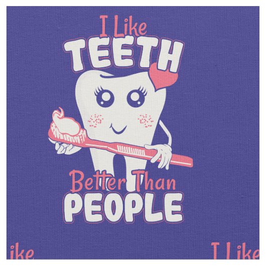 Funny Dentist - als Teeth Beter dan mensen Stof (Close Up)