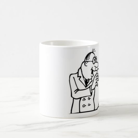 Funny Dentist Cartoon Mok (Center)