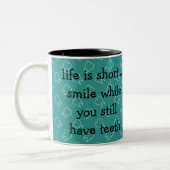 Funny Dentist Coffee Mugs Tweekleurige Koffiemok (Links)