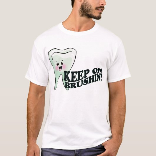 Funny Dentist Dental Health T-shirt (Voorkant)