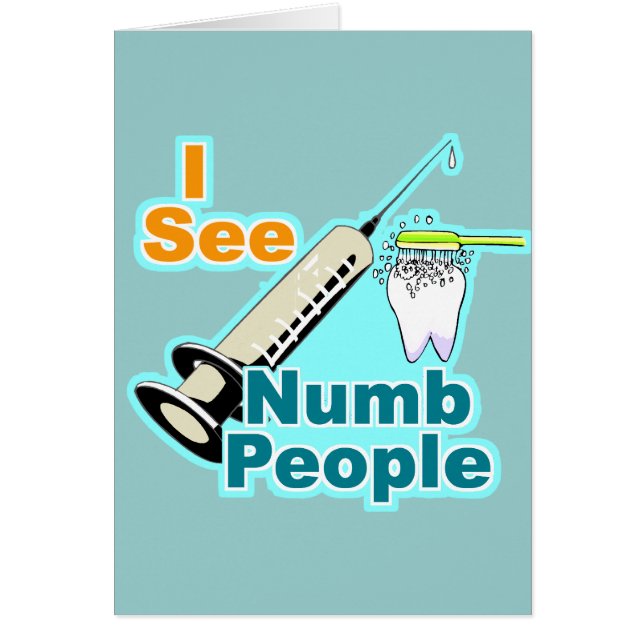 Funny Dentist Dental Hygienist (Voorkant)