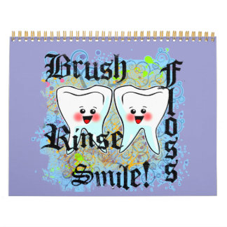 Funny Dentist Dental Hygienist Kalender
