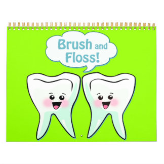 Funny Dentist Dental Hygienist Kalender