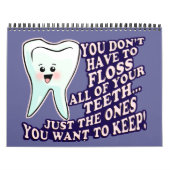 Funny Dentist Dental Hygienist Kalender (Hoes)