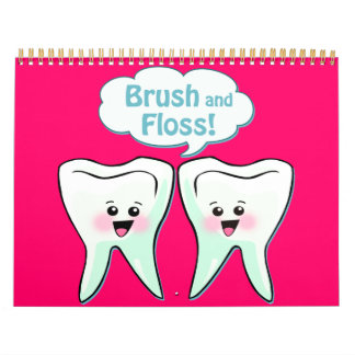 Funny Dentist Dental Hygienist Kalender