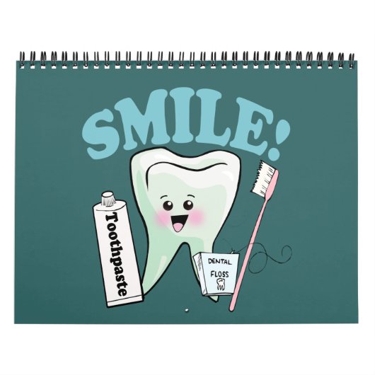 Funny Dentist Dental Hygienist Kalender (Hoes)