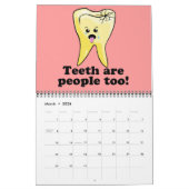 Funny Dentist Dental Hygienist Kalender (Mar 2026)
