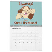Funny Dentist Dental Hygienist Kalender (Feb 2027)