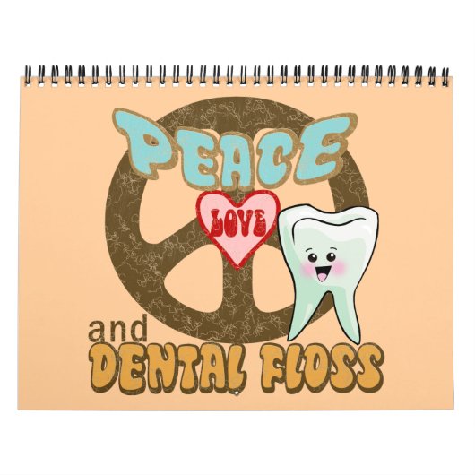 Funny Dentist Dental Hygienist Kalender (Hoes)