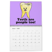 Funny Dentist Dental Hygienist Kalender (Mar 2027)