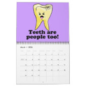 Funny Dentist Dental Hygienist Kalender (Mar 2026)