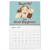Funny Dentist Dental Hygienist Kalender (Feb 2026)