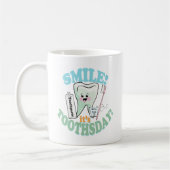 Funny Dentist Dental Hygienist Koffiemok (Links)