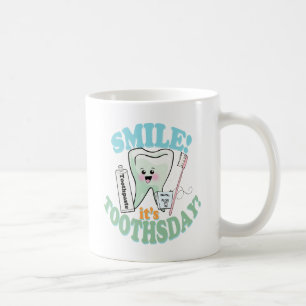 Funny Dentist Dental Hygienist Koffiemok