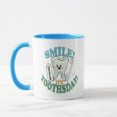 Funny Dentist Dental Hygienist Mok (Links)
