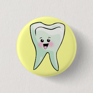 Funny Dentist Dental Hygienist Ronde Button 3,2 Cm