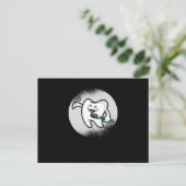 Funny Dentist Dental Student Humor Gifts Tooth Bru Briefkaart (Staand voorkant)