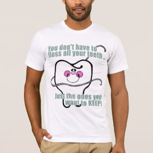 Funny Dentist en Dental Hygienist T-shirt