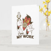 Funny Dentist Gift for Dental Surgeon Kaart (Gele Bloem)