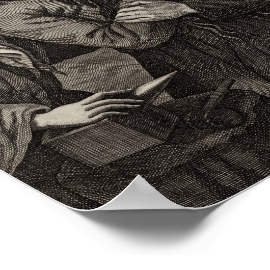 Funny Dentist Kantoor Antiek tandheelkunde Poster (Hoek)