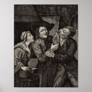 Funny Dentist Kantoor Antiek tandheelkunde Poster