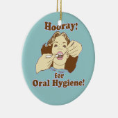 Funny Dentist Keramisch Ornament (Rechts)