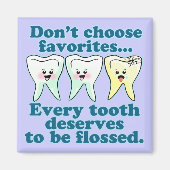 Funny Dentist Magneet (Voorkant)