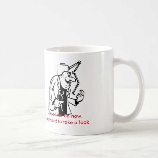 Funny Dentist Mok (Rechts)