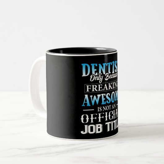 Funny Dentist Mok (Voorkant links)