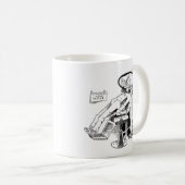 Funny Dentist Sketch Koffiemok (Voorkant rechts)