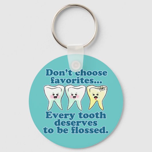 Funny Dentist Sleutelhanger (Voorkant)