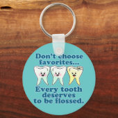 Funny Dentist Sleutelhanger (Voorkant)