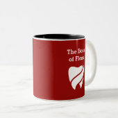 Funny Dentist Theme Kantoor Mokken (Voorkant rechts)