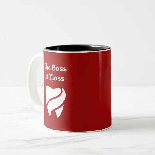 Funny Dentist Theme Kantoor Mokken (Voorkant links)