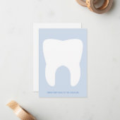 Funny Dentist Tooth | Forfaitaire briefkaart (Voorkant / Achterkant in situ)