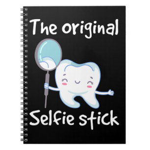 Funny Dentist Tooth Humor Dental Assistant Notitieboek