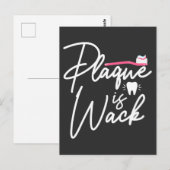 Funny Dentistry Plaque Dental Assistant Briefkaart (Voorkant / Achterkant)