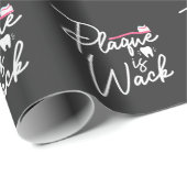 Funny Dentistry Plaque Dental Assistant Cadeaupapier (Rol Hoek)