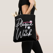 Funny Dentistry Plaque Dental Assistant Tote Bag (Dichtbij)
