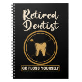 Funny Dentistry Retirement Pap mama Notitieboek (Voorkant)
