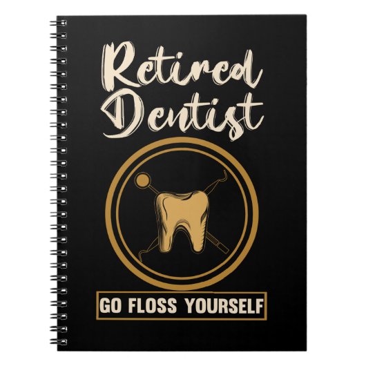 Funny Dentistry Retirement Pap mama Notitieboek (Voorkant)