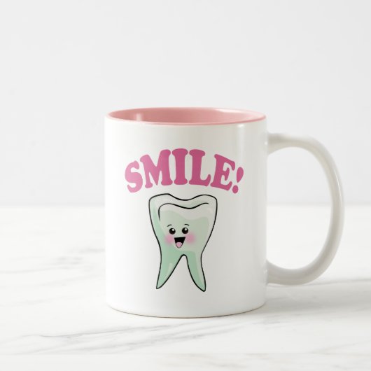 Funny Dentistry Tweekleurige Koffiemok (Rechts)